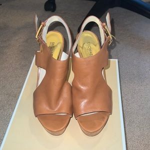 Michael Kora brown  wedges